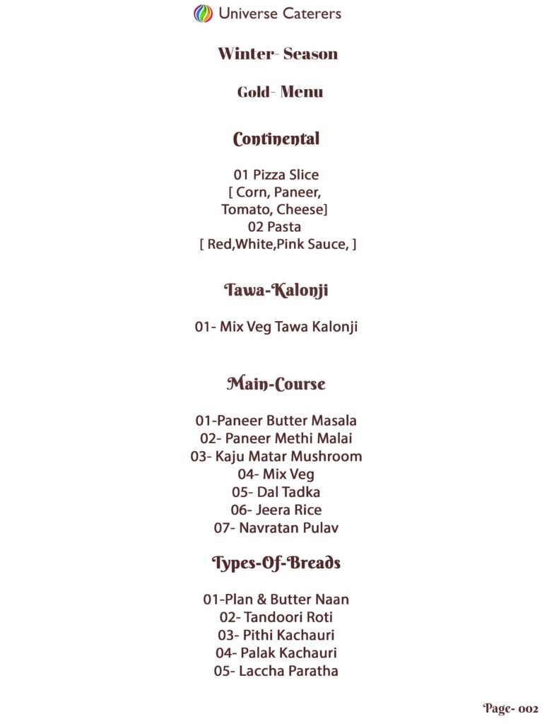 Wedding Photographer & Veg Caterers