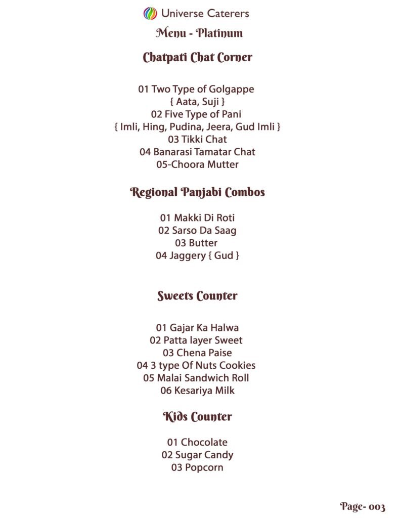 Wedding Photographer & Veg Caterers